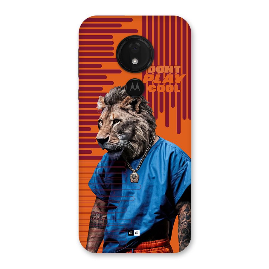 Dont Play Cool Back Case for Moto G7 Power