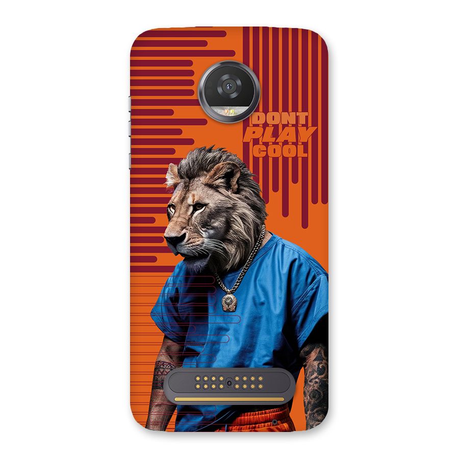 Dont Play Cool Back Case for Moto Z2 Play