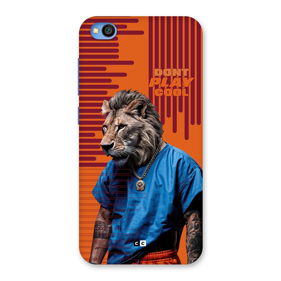Dont Play Cool Back Case for Redmi Go