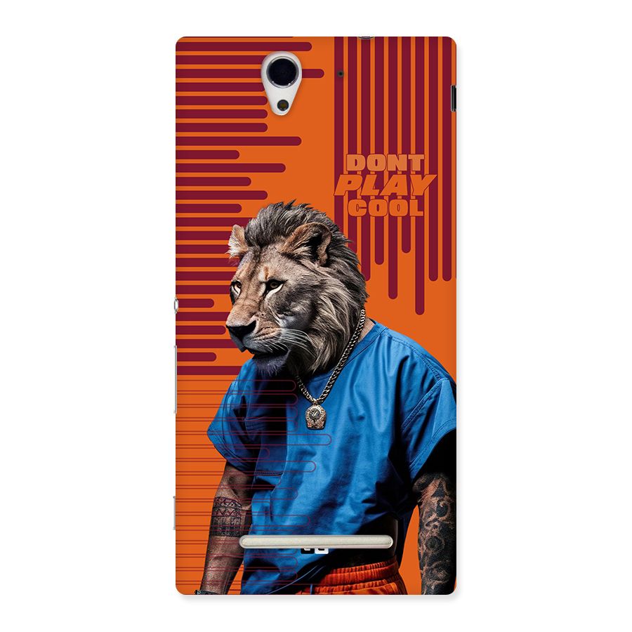 Dont Play Cool Back Case for Xperia C3