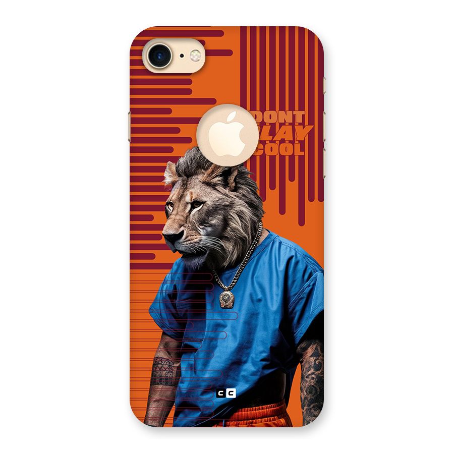Dont Play Cool Back Case for iPhone 7 Logo Cut