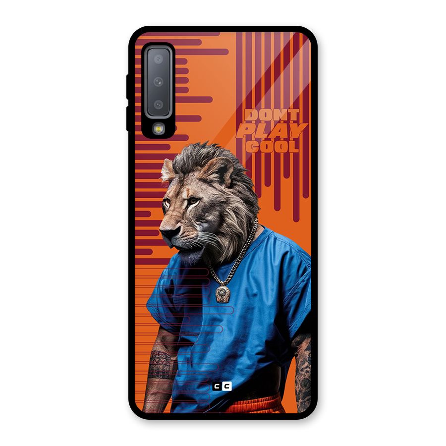 Dont Play Cool Glass Back Case for Galaxy A7 (2018)