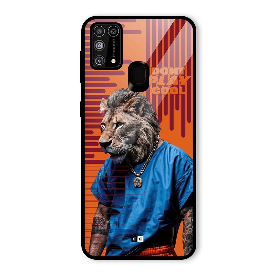Dont Play Cool Glass Back Case for Galaxy F41
