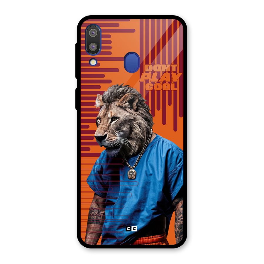 Dont Play Cool Glass Back Case for Galaxy M20