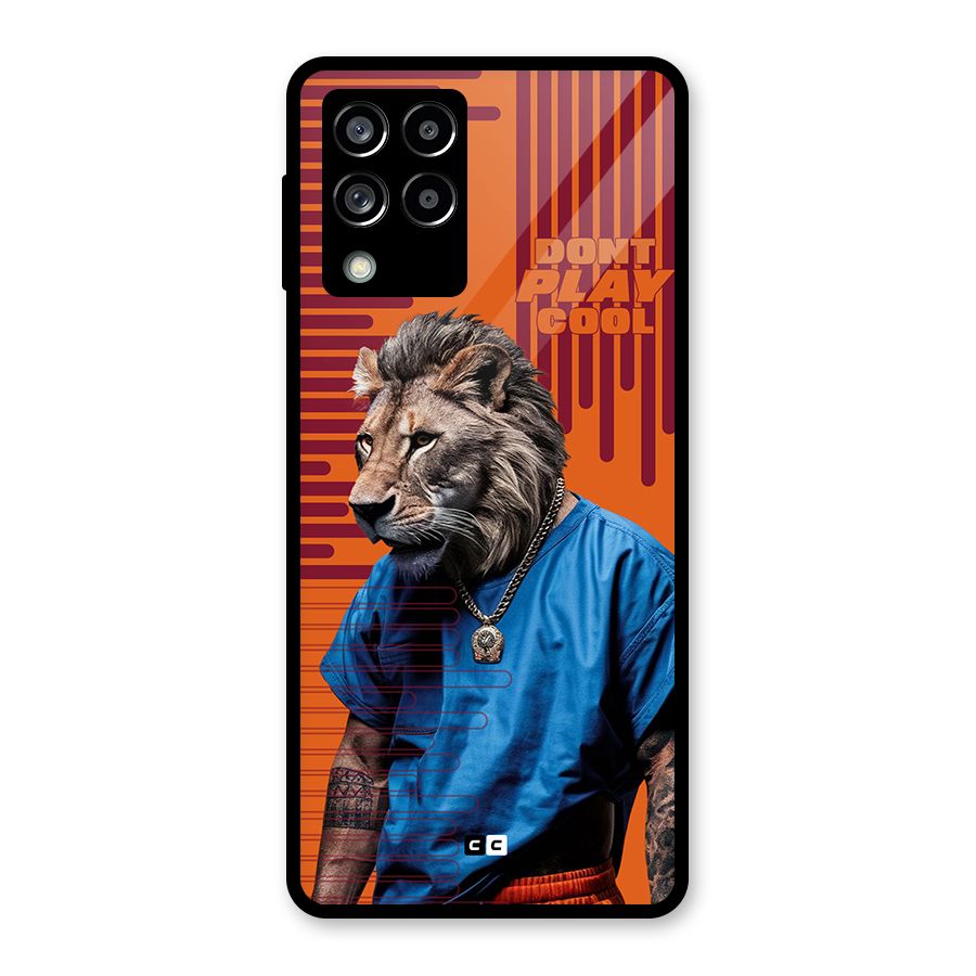 Dont Play Cool Glass Back Case for Galaxy M53 5G