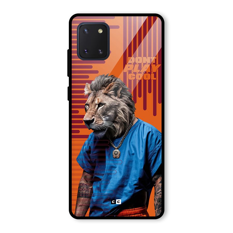 Dont Play Cool Glass Back Case for Galaxy Note 10 Lite
