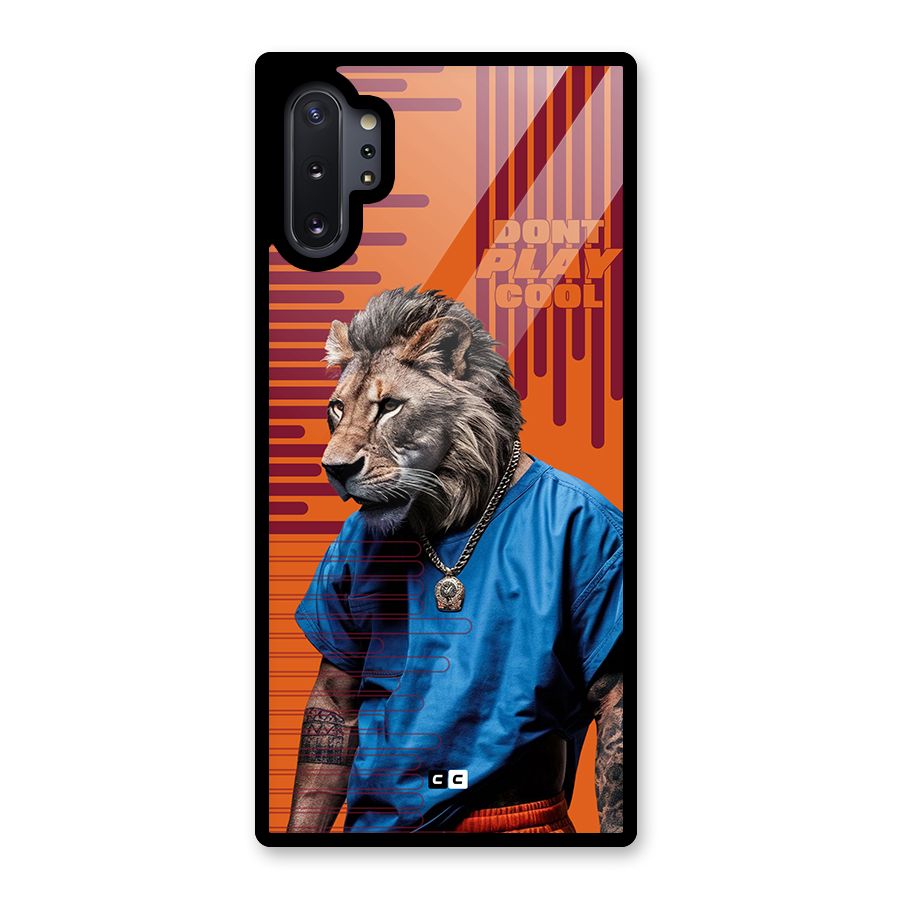 Dont Play Cool Glass Back Case for Galaxy Note 10 Plus