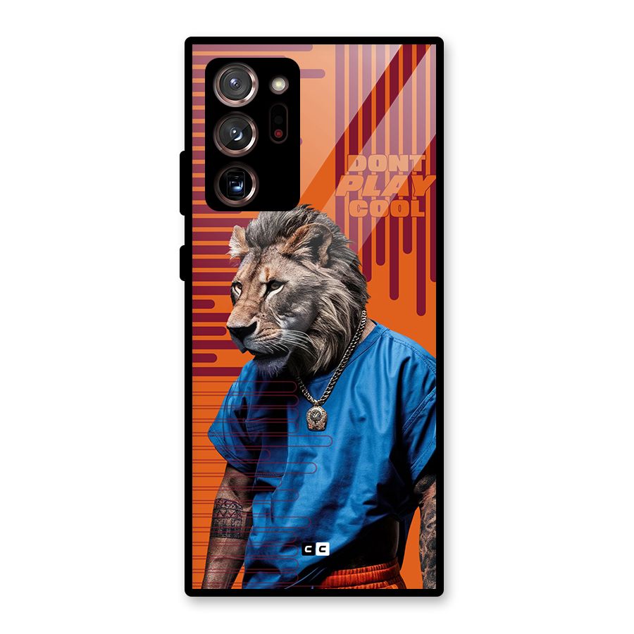 Dont Play Cool Glass Back Case for Galaxy Note 20 Ultra