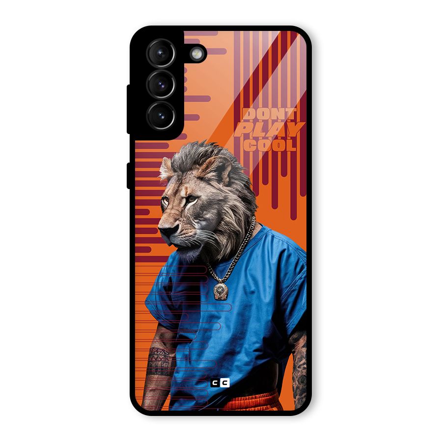 Dont Play Cool Glass Back Case for Galaxy S21 Plus