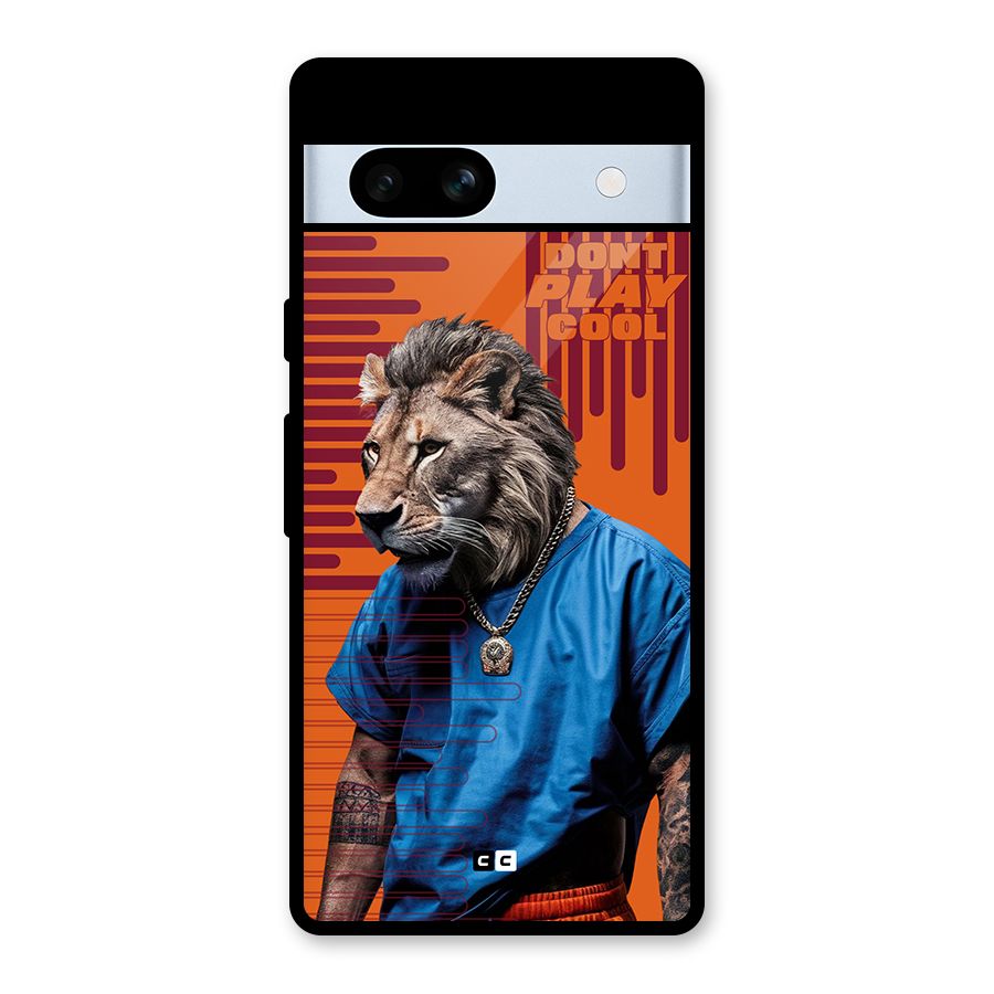Dont Play Cool Glass Back Case for Google Pixel 7a