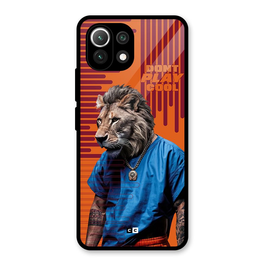 Dont Play Cool Glass Back Case for Mi 11 Lite NE 5G