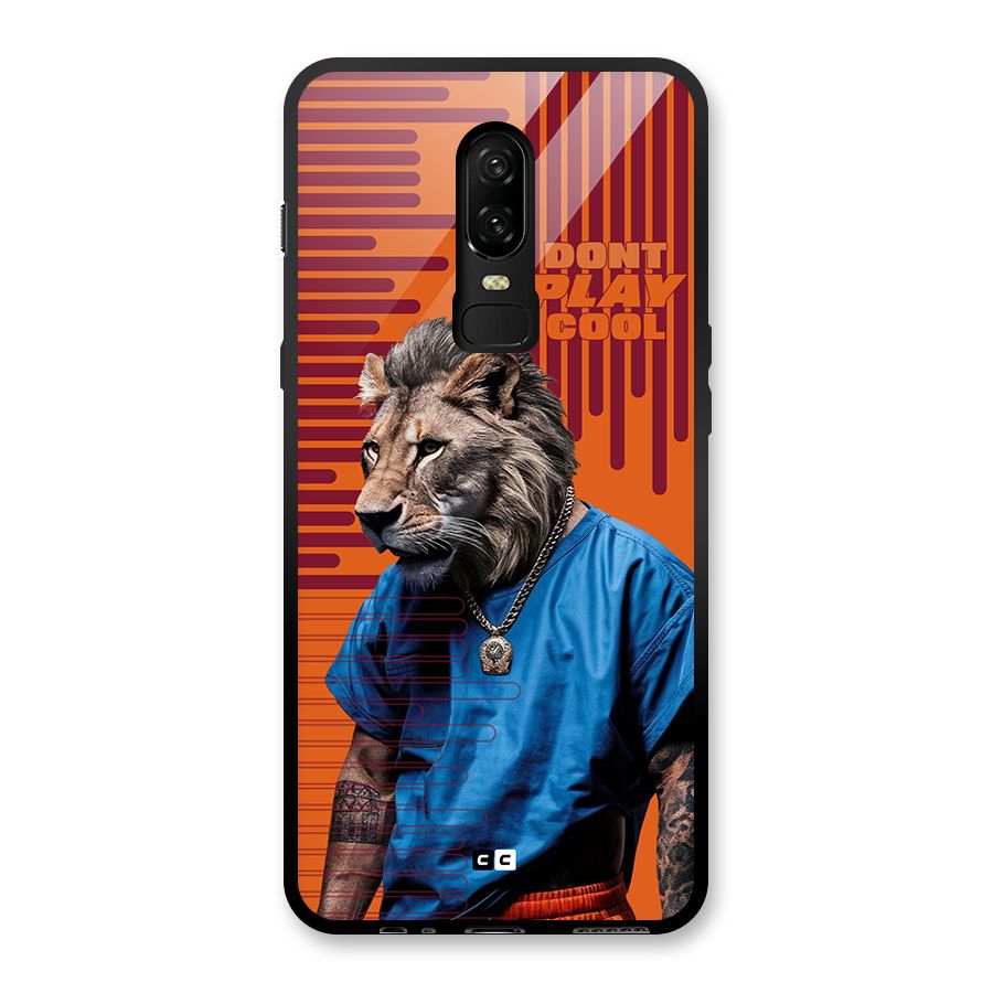 Dont Play Cool Glass Back Case for OnePlus 6