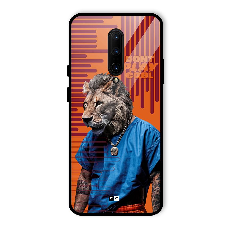 Dont Play Cool Glass Back Case for OnePlus 7 Pro