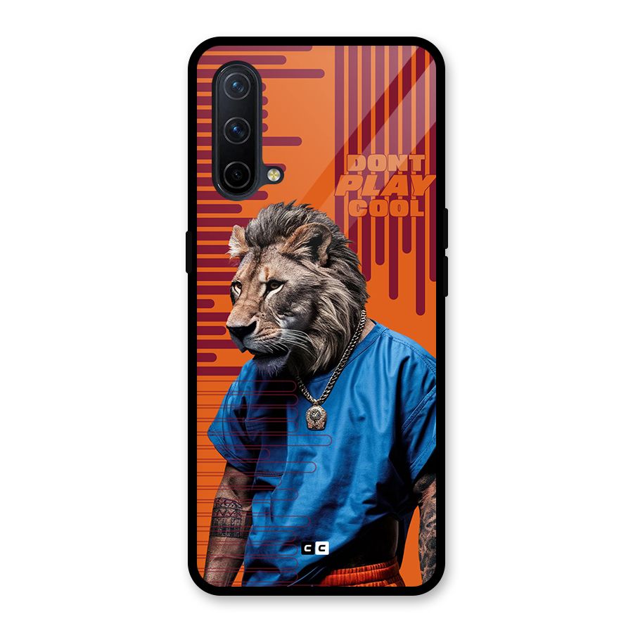 Dont Play Cool Glass Back Case for OnePlus Nord CE 5G
