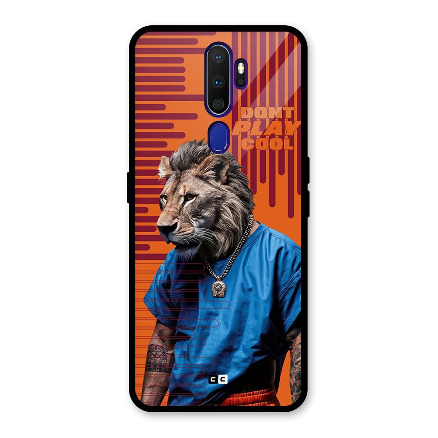 Dont Play Cool Glass Back Case for Oppo A9 (2020)