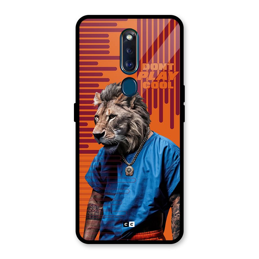 Dont Play Cool Glass Back Case for Oppo F11 Pro