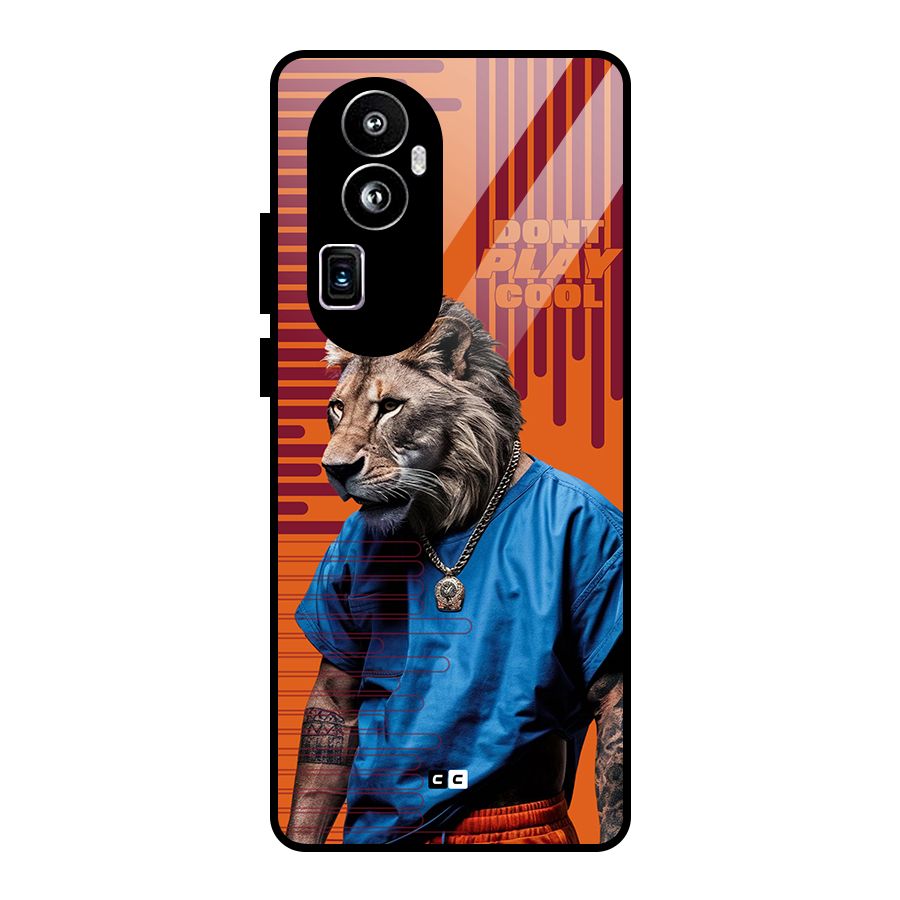 Dont Play Cool Glass Back Case for Oppo Reno10 Pro Plus