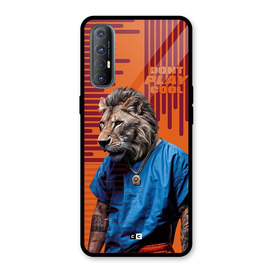Dont Play Cool Glass Back Case for Oppo Reno3 Pro