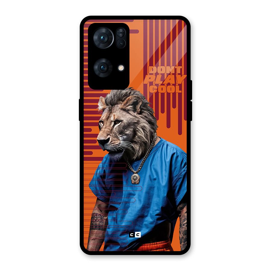 Dont Play Cool Glass Back Case for Oppo Reno7 Pro 5G