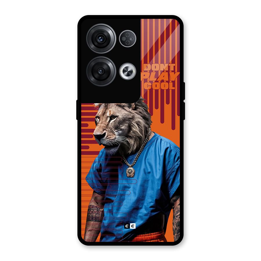Dont Play Cool Glass Back Case for Oppo Reno8 Pro 5G