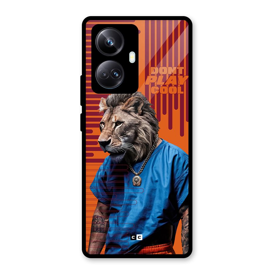 Dont Play Cool Glass Back Case for Realme 10 Pro Plus