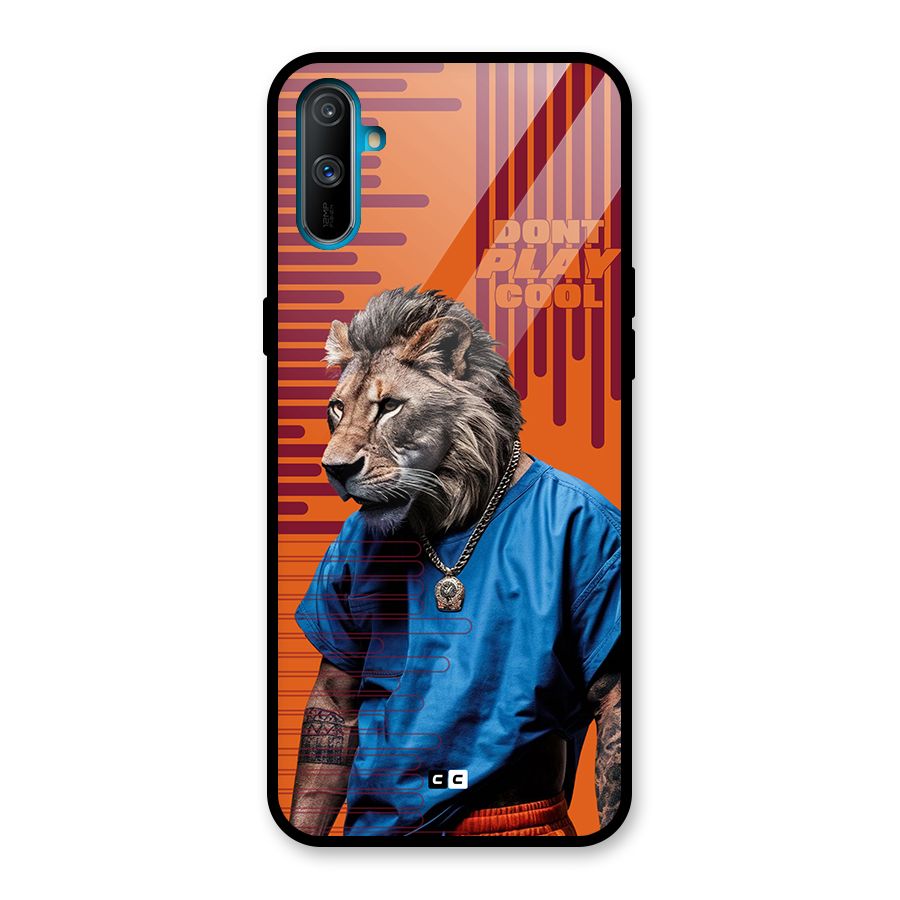 Dont Play Cool Glass Back Case for Realme C3