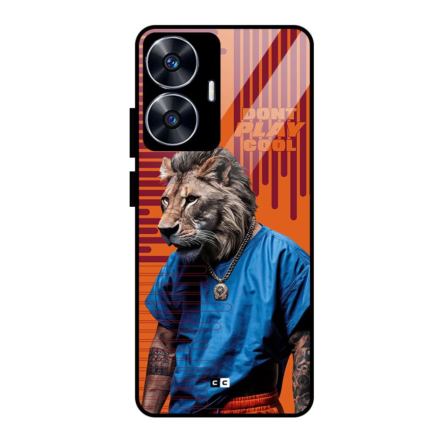 Dont Play Cool Glass Back Case for Realme Narzo N55