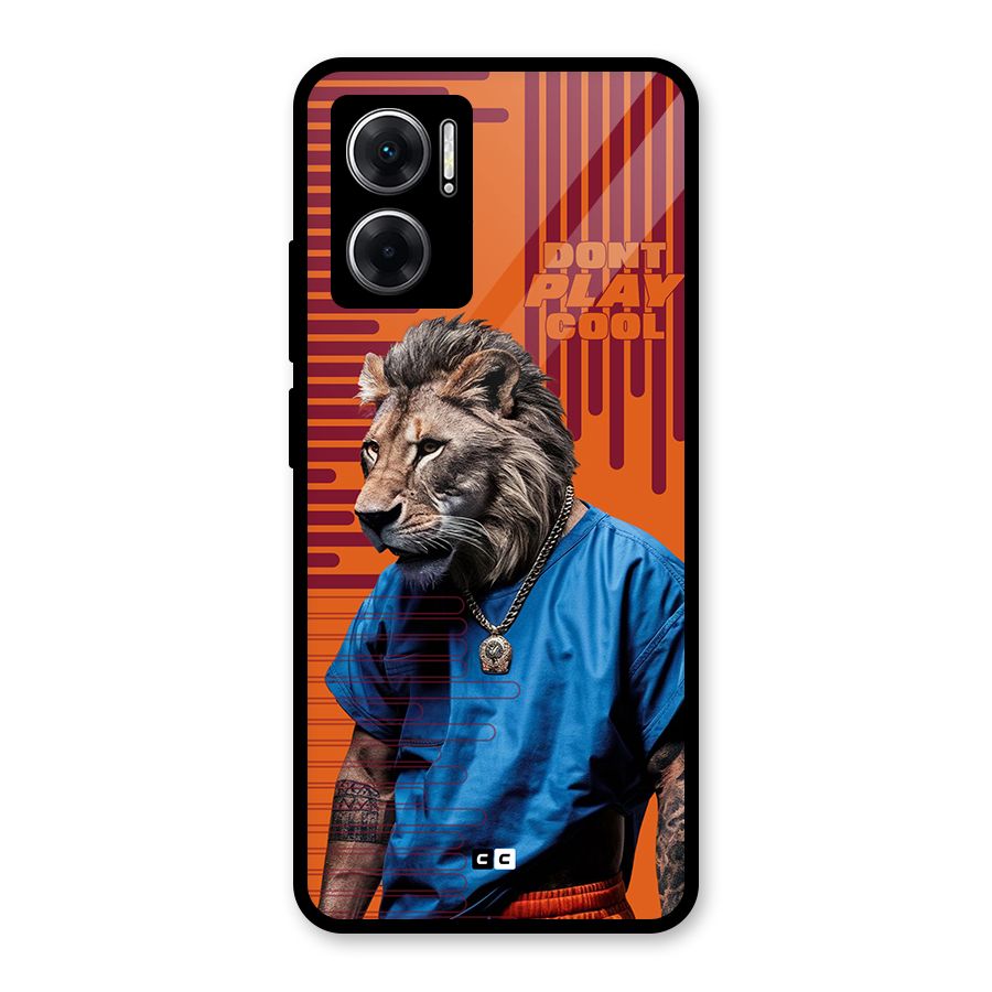 Dont Play Cool Glass Back Case for Redmi 11 Prime 5G