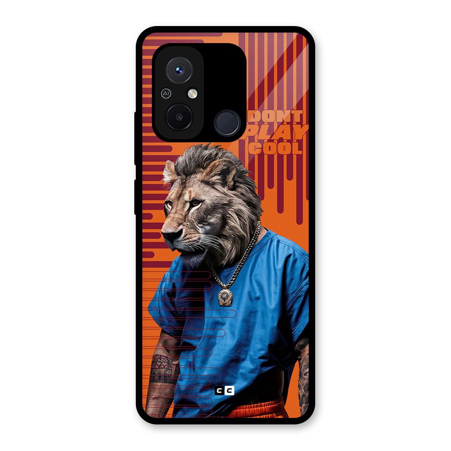 Dont Play Cool Glass Back Case for Redmi 12C