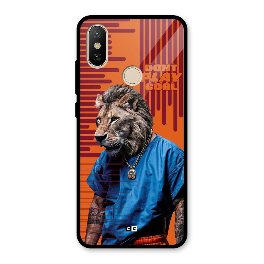 Dont Play Cool Glass Back Case for Redmi A2