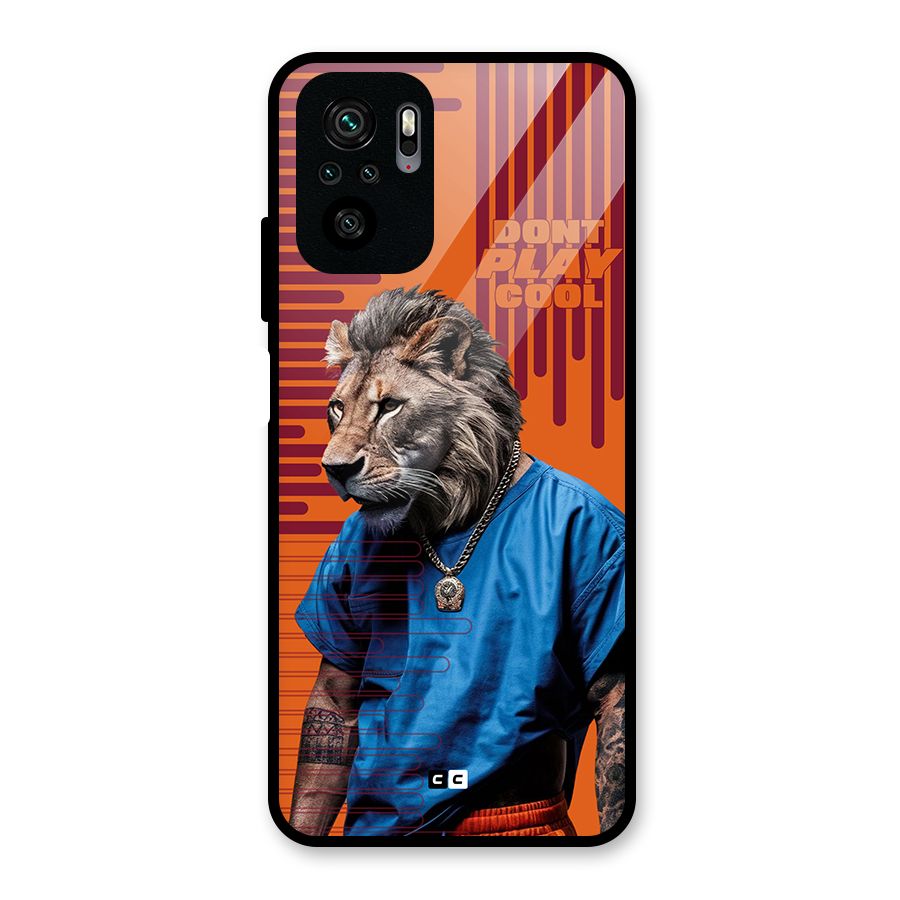 Dont Play Cool Glass Back Case for Redmi Note 11 SE