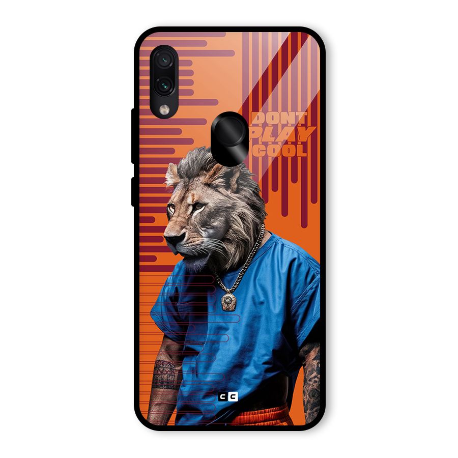 Dont Play Cool Glass Back Case for Redmi Note 7 Pro