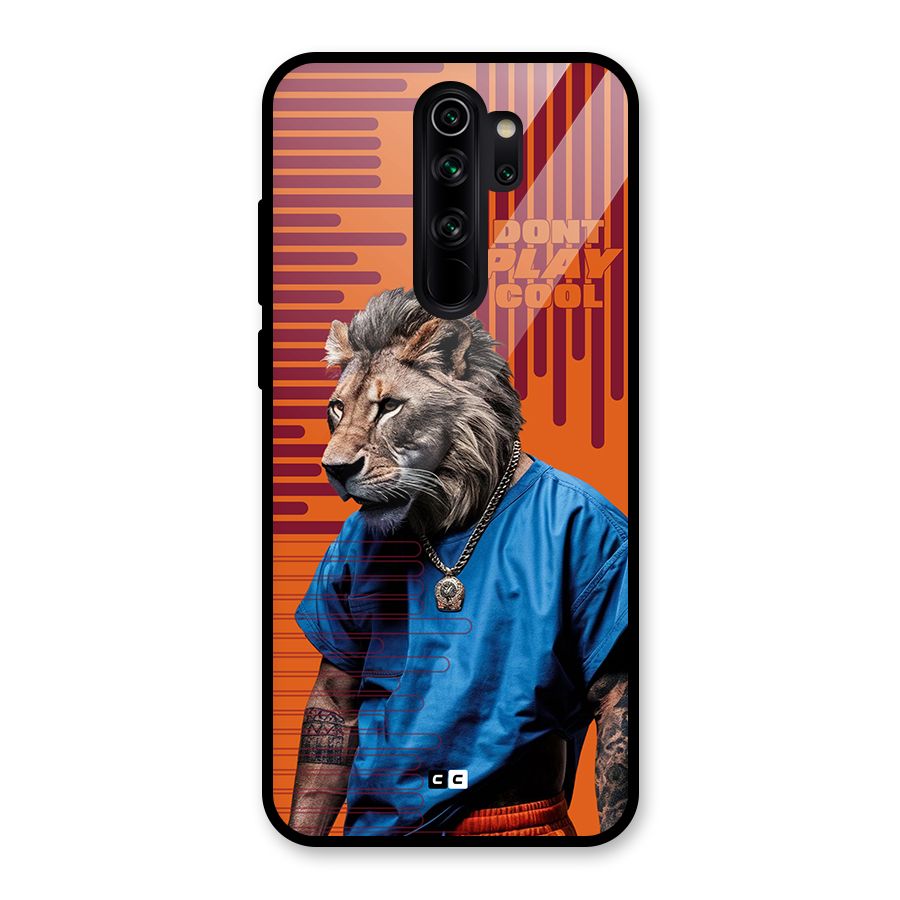 Dont Play Cool Glass Back Case for Redmi Note 8 Pro
