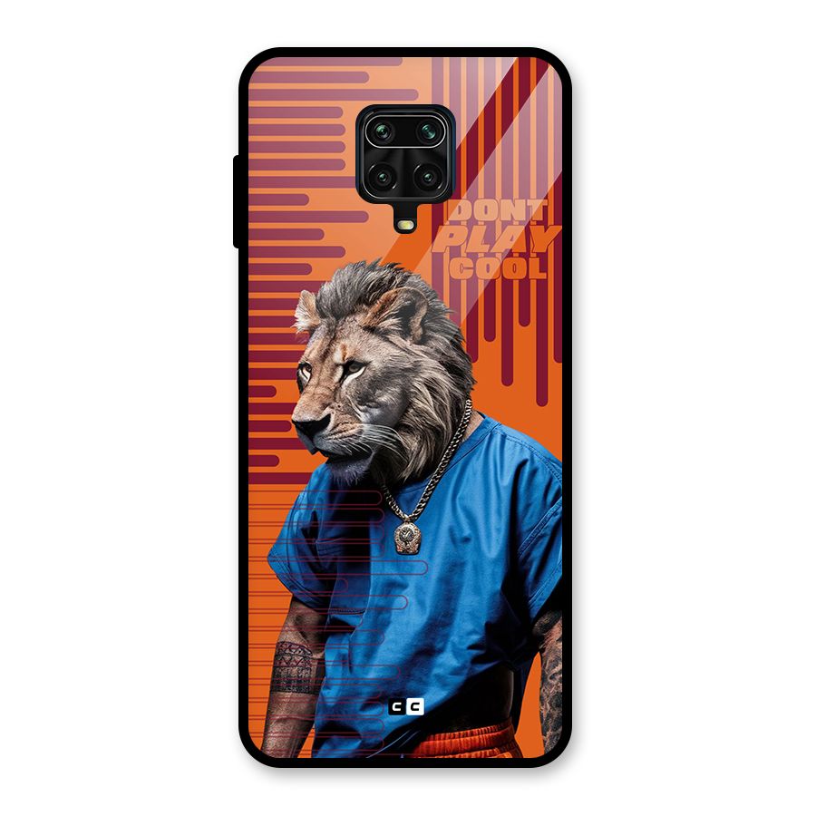 Dont Play Cool Glass Back Case for Redmi Note 9 Pro