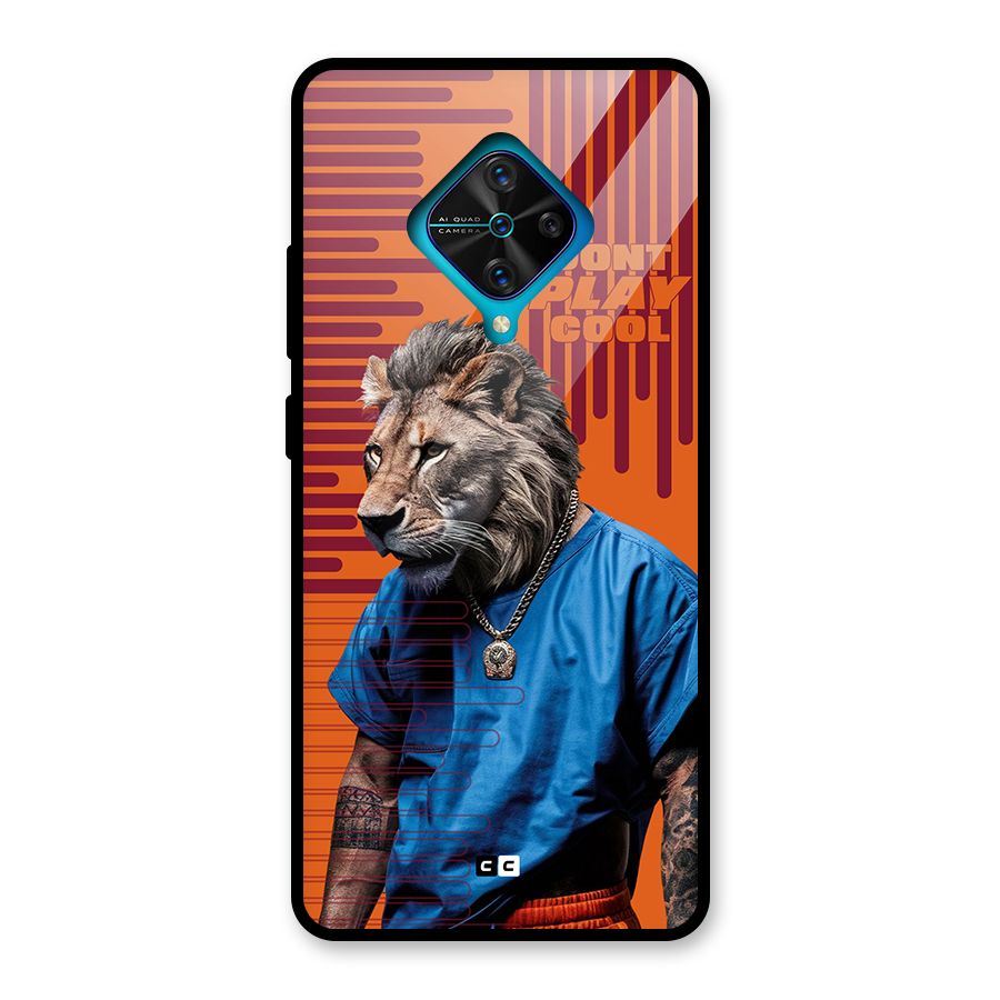 Dont Play Cool Glass Back Case for Vivo S1 Pro
