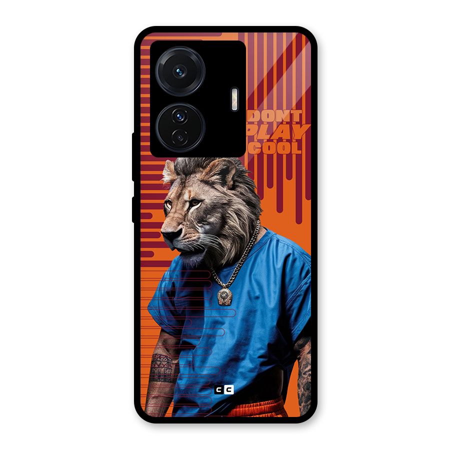 Dont Play Cool Glass Back Case for Vivo T1 Pro