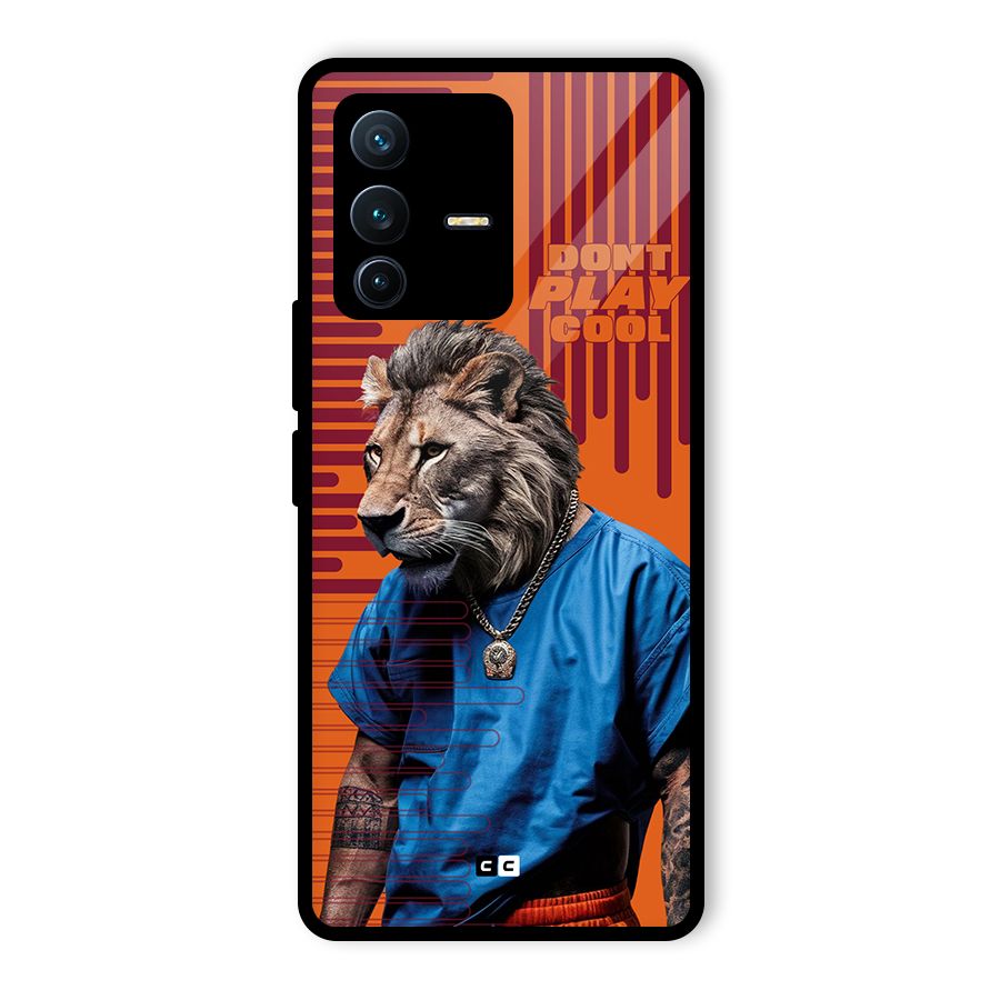 Dont Play Cool Glass Back Case for Vivo V23 Pro