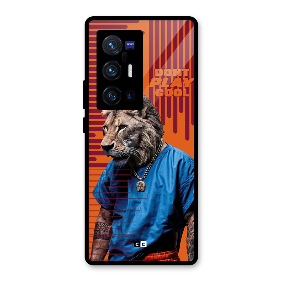 Dont Play Cool Glass Back Case for Vivo X70 Pro Plus