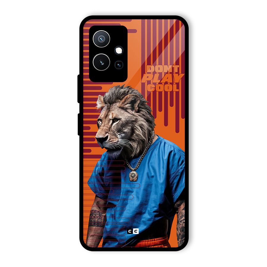 Dont Play Cool Glass Back Case for Vivo Y75 5G
