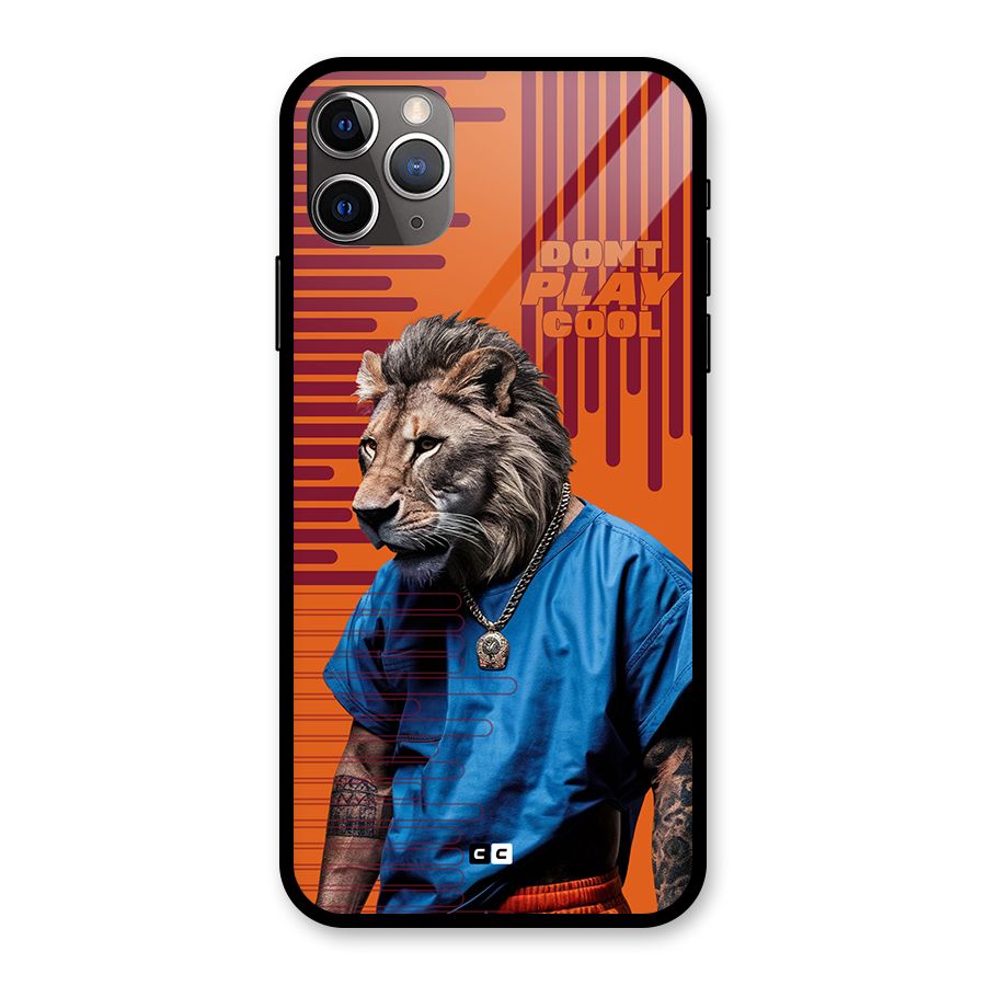 Dont Play Cool Glass Back Case for iPhone 11 Pro Max