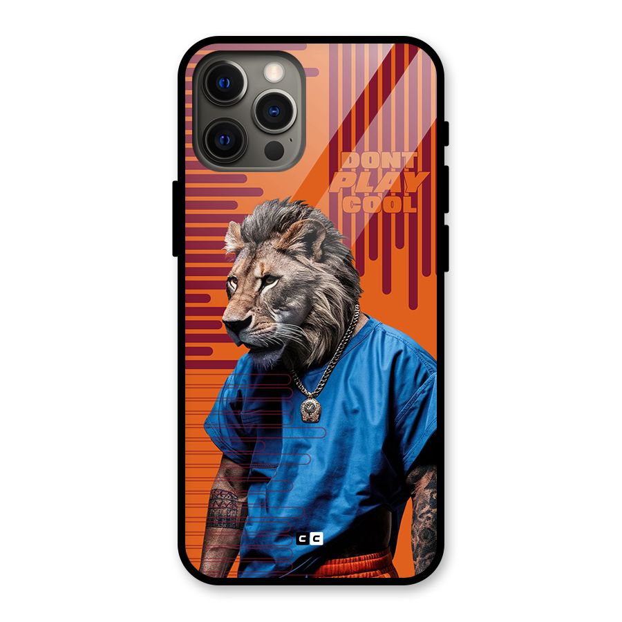 Dont Play Cool Glass Back Case for iPhone 12 Pro Max