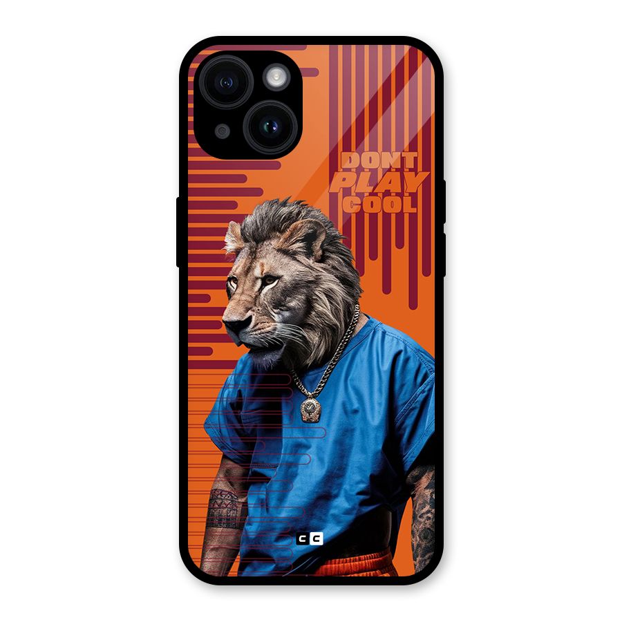 Dont Play Cool Glass Back Case for iPhone 14