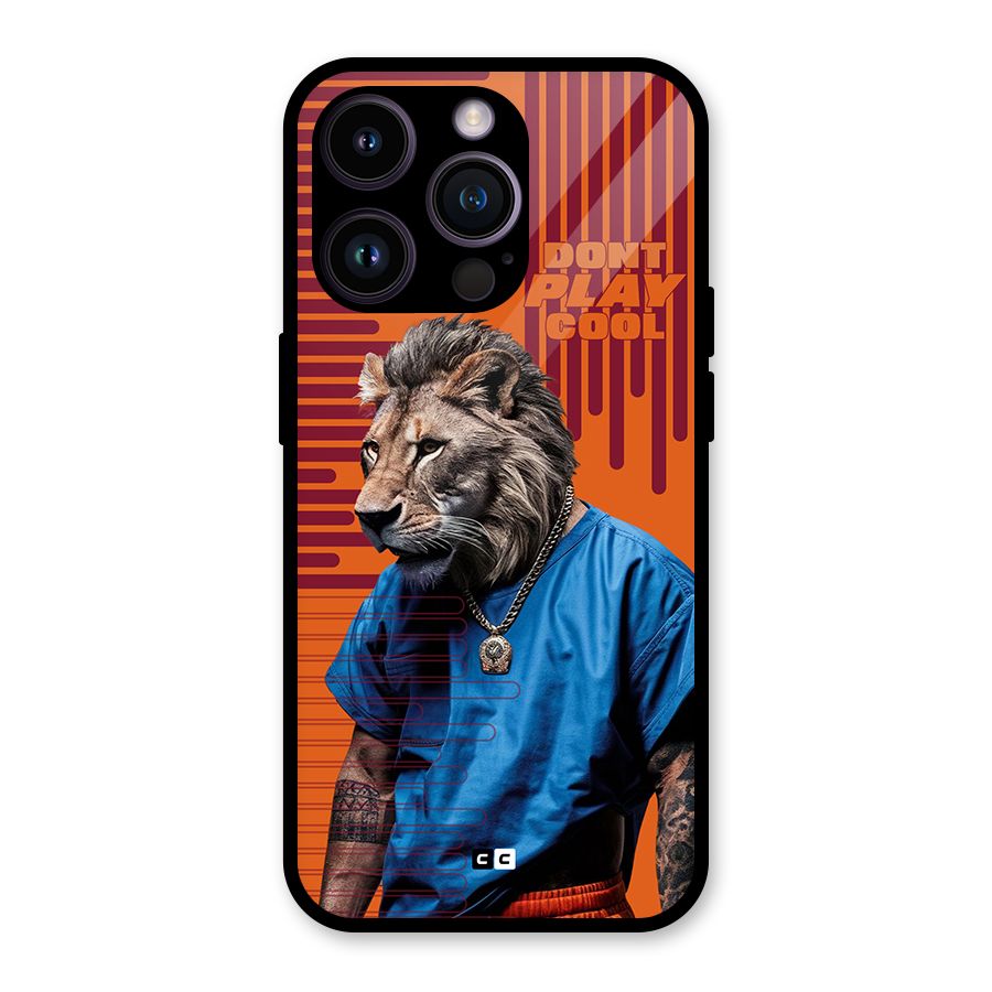 Dont Play Cool Glass Back Case for iPhone 14 Pro