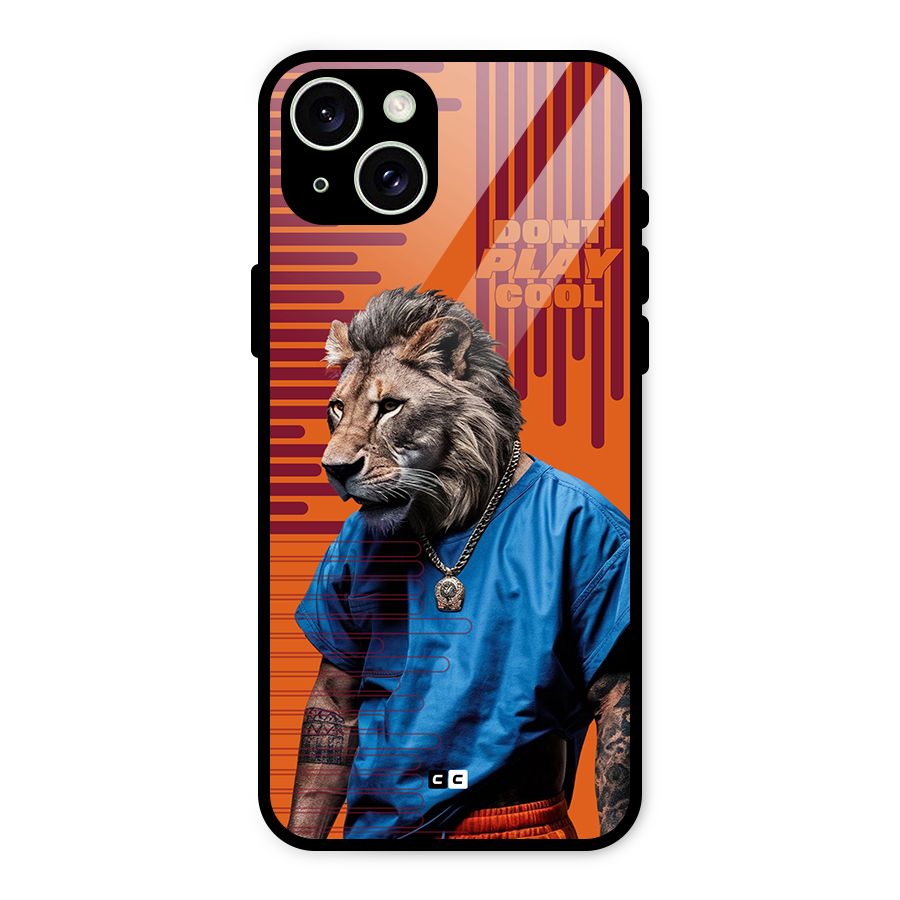 Dont Play Cool Glass Back Case for iPhone 15 Plus