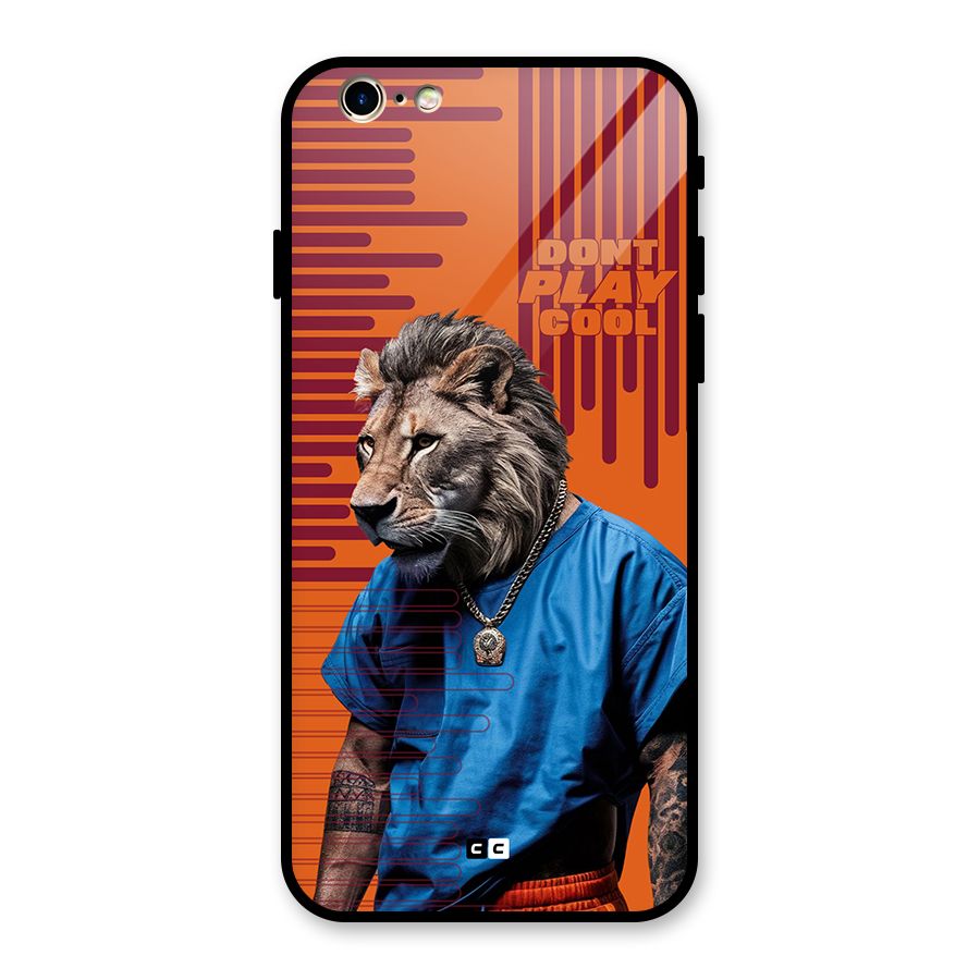 Dont Play Cool Glass Back Case for iPhone 6 6S