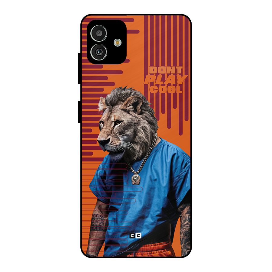 Dont Play Cool Metal Back Case for Galaxy M13 5G