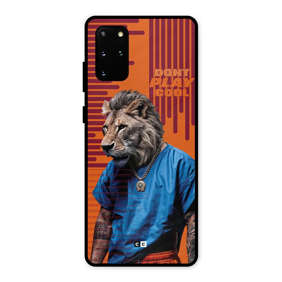 Dont Play Cool Metal Back Case for Galaxy S20 Plus