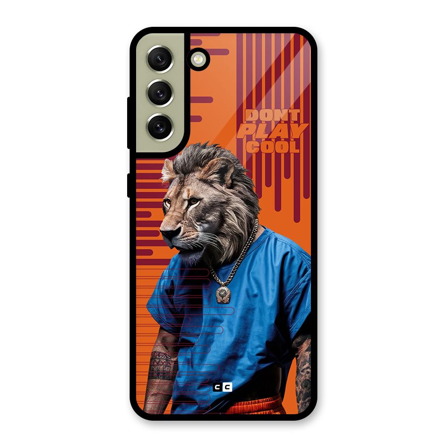 Dont Play Cool Metal Back Case for Galaxy S21 FE 5G (2023)