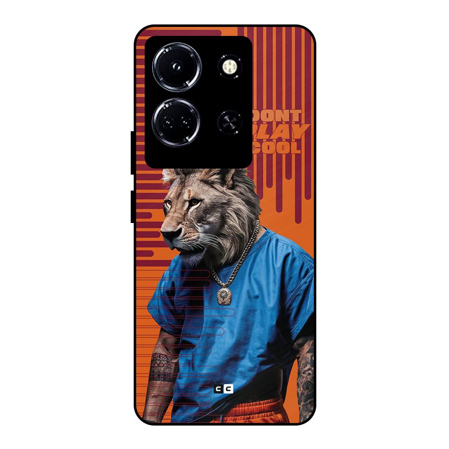 Dont Play Cool Metal Back Case for Infinix Note 30 5G