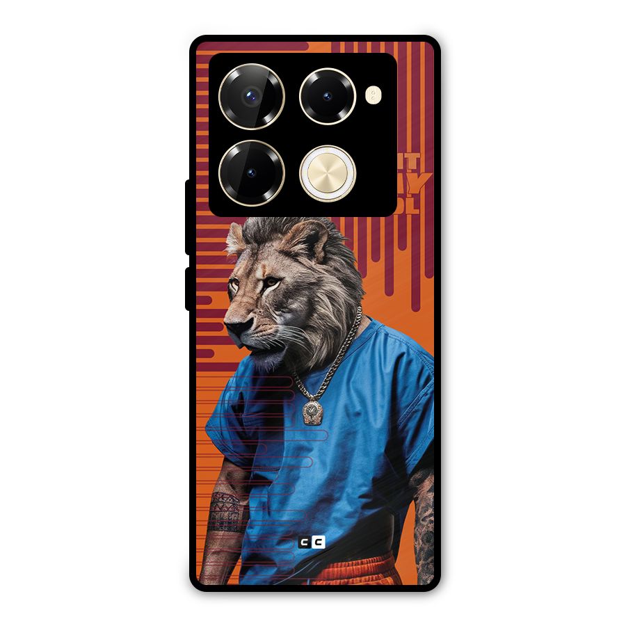Dont Play Cool Metal Back Case for Infinix Note 40 Pro